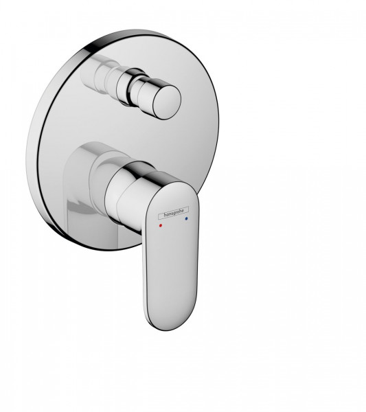 Concealed Bath Shower Mixer Hansgrohe Vernis Blend Finishing set 92x150x192mm Chrome