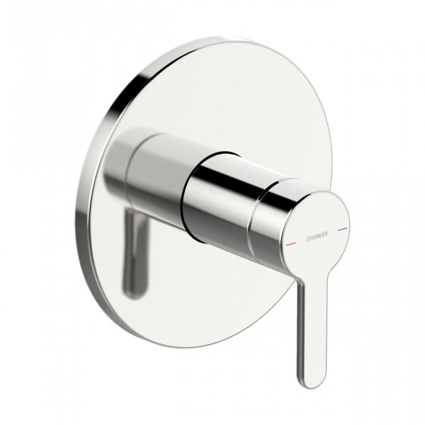 Concealed Shower Tap Hansa DESIGNO Style Round Chrome