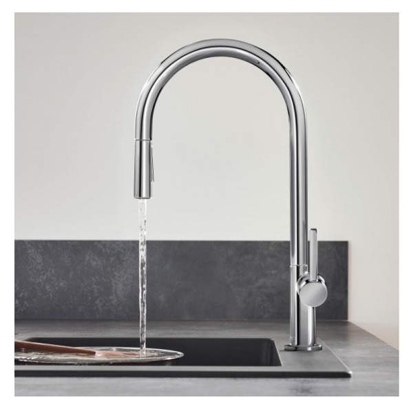 Hansgrohe Kitchen Mixer Tap Talis M54 210 Pull-out shower 2 sprays 435x236x100mm Chrome