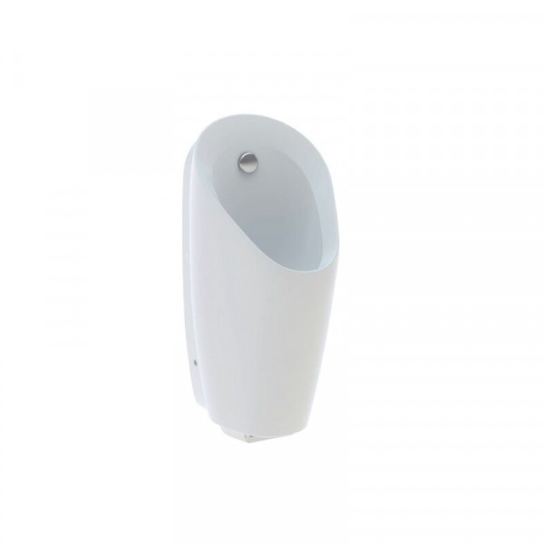 Geberit Urinal Preda White Ceramic with integrated control power supply generator 116074001