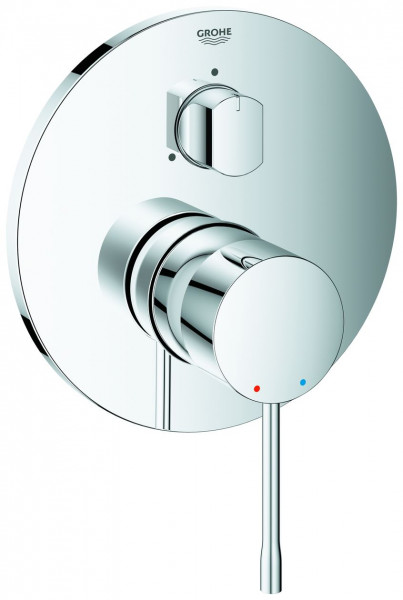 Concealed Shower Tap Grohe Essence with 3-way diverter Chrome