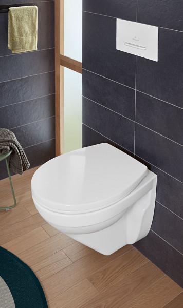 Wall Hung Toilet Villeroy and Boch O.novo Compact 360mm Alpine White