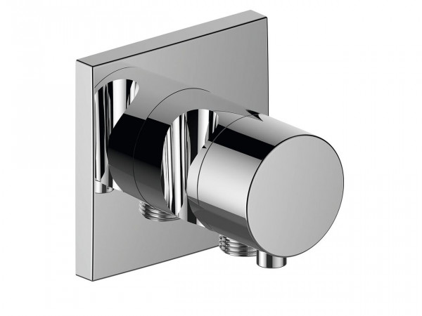 Valve Keuco IXMO Comfort Square, with hose connection and hand shower holder Chrome