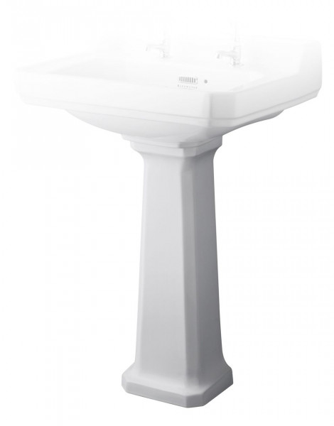 Pedestal For Basin Bayswater Fitzroy comfort height White