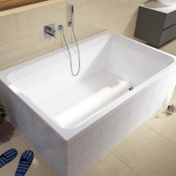 Riho Standard Bath Castello 1800x1200x510mm White Right and Left