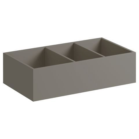 Geberit Storage Box Xeno2 For Drawer H Subdivision Scultura Grey 373 x 62 x 208 mm