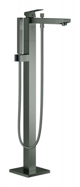 Grohe Thermostatic Bath Shower Mixer Eurocube With shower holder Brushed Hard Graphite
