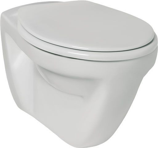 Ideal Standard Wall Hung Toilet Eurovit  Horizontal Outlet Alpine White V340301