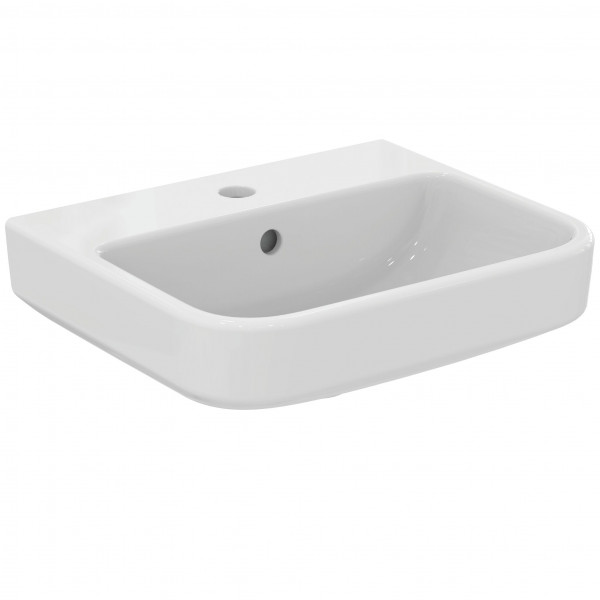 Cloakroom Basin Ideal Standard i.life B 1 hole, With overflow 450x160x380mm White