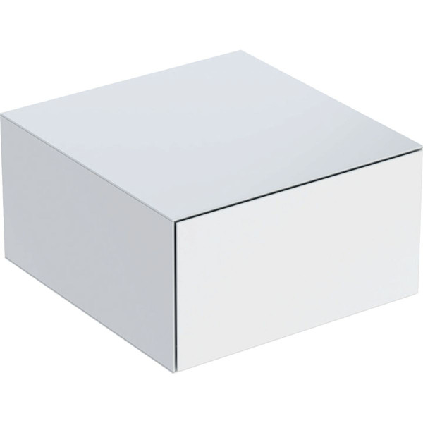 Wall Mounted Bathroom Furniture Geberit One 1 drawer 450x245mm Glossy White