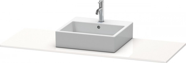 Console Unit Duravit XSquare left-hand basin 1400x550mm Concrete Grey Matt XS060GL0707 XS060GL0707