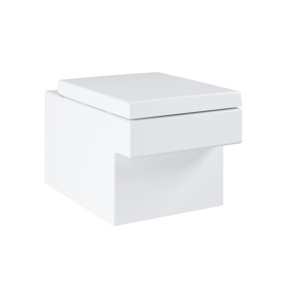 Grohe Soft Close Toilet Seat Cube Keramik QuickRelease 458x376mm Chrome