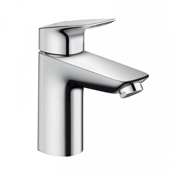 Hansgrohe Basin Mixer Tap Logis Single lever 100 with withal pop-up waste