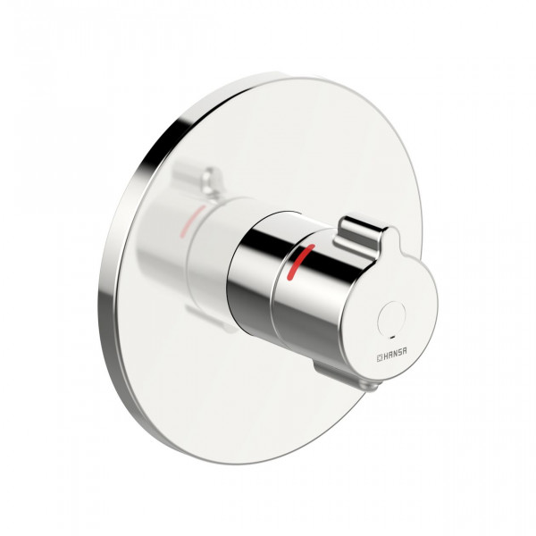 Thermostatic Shower Mixer Hansa CLINICA Round, Built-in Chrome