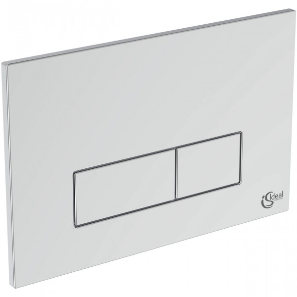 Ideal Standard Flush Plate OLEAS M2 234x154x8,5mm Chrome Double Flush