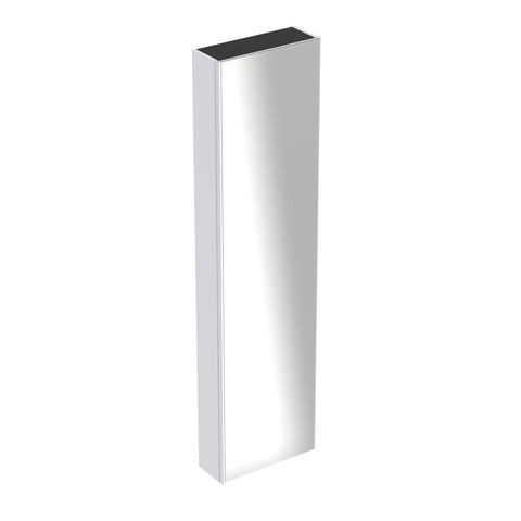 Geberit Tall Bathroom Cabinet Acanto 1 Door 450x1730x174mm Glossy White Laquered