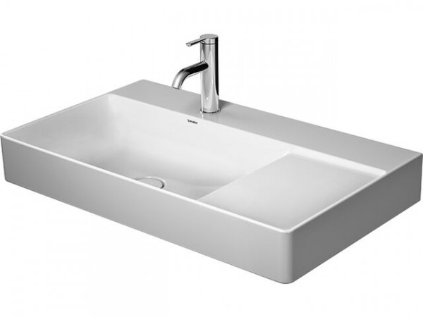 Duravit Basins for Furniture DuraSquare for asymmetric furniture 800 mm White 2348800040 White | 1