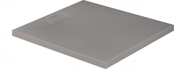 Duravit Rectangular Shower Tray Stonetto 1000 x 900 x 50 mm Concrete Grey