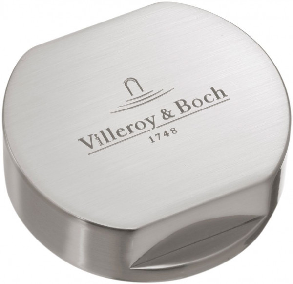 Villeroy and Boch Button for a mechanism for double handle Chrome