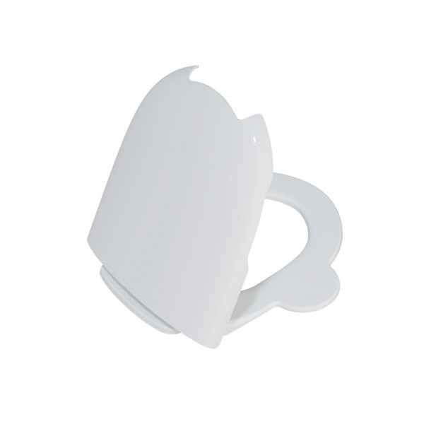 Kids Toilet Seat Vitra Sento Kids Glossy white hinge 354x386x60mm Glossy White