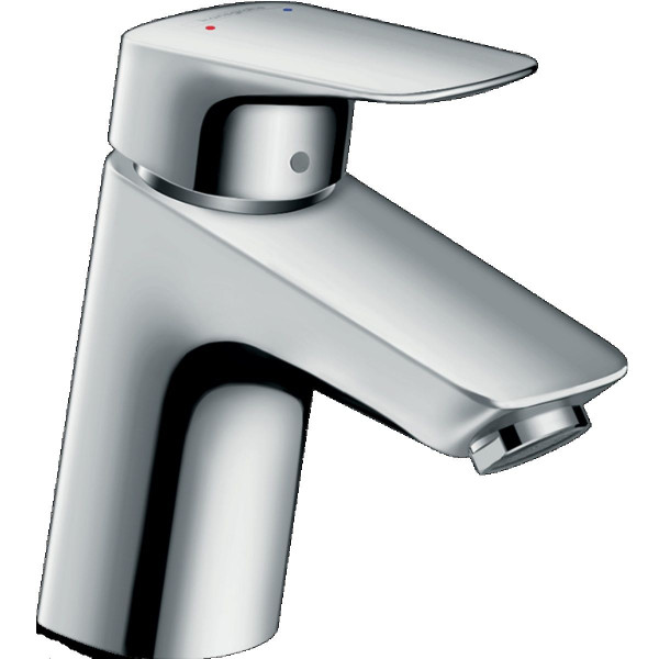 Hansgrohe Basin Mixer Tap Logis Single lever 70 with Pop-up Waste Set 71070000