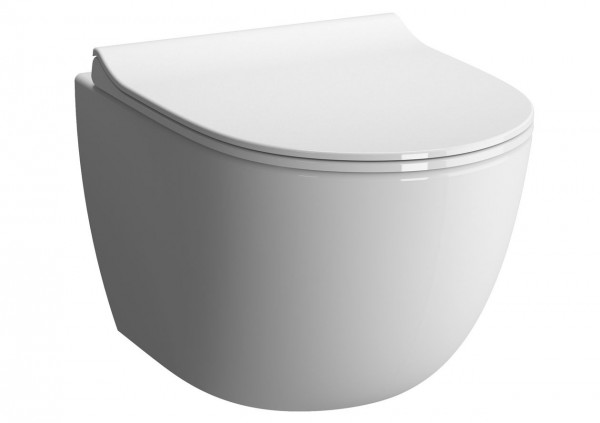 Wall Hung Toilet VitrA Sento 365x330x495mm Glossy White