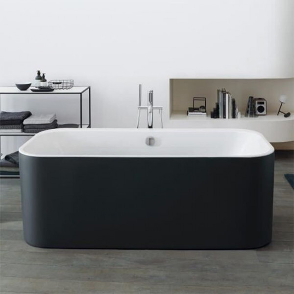 Duravit Whirlpool Bath Rectangular Happy D.2 Plus System Air 1800x800mm Graphite Matt 760453800AS0000