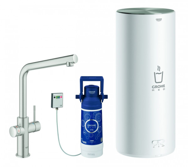 Grohe Red Duo Instant Boiling Water Tap and boiler size L 30325DC1