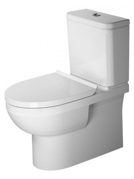 Duravit Close Coupled Toilet DuraStyle Basic Hygiene Glaze no flange White 2182092000