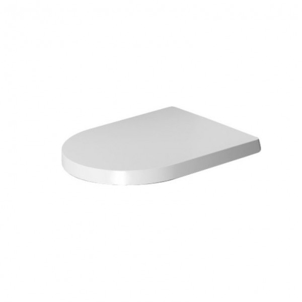 Duravit D Shaped Toilet Seat ME by Starck White Plastic Compact 20110000