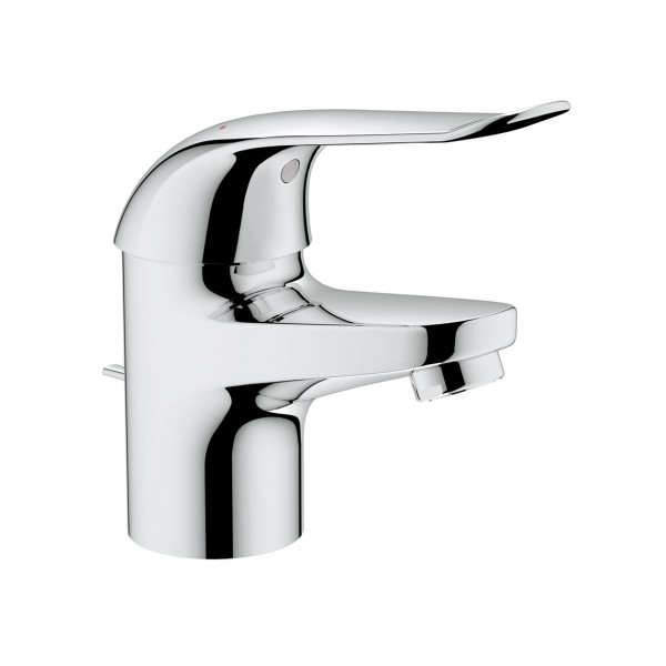 Grohe Basin Mixer Tap Euroeco Special Single Lever with pop-up waste set