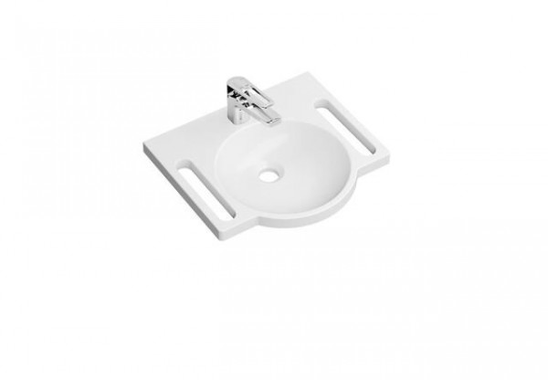 Hewi Cloakroom Round Basin with mixer 450 mm Alpine White