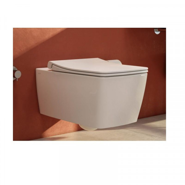 Wall-Hung Toilet Set Vitra Metropole rimless with automatic closing seat