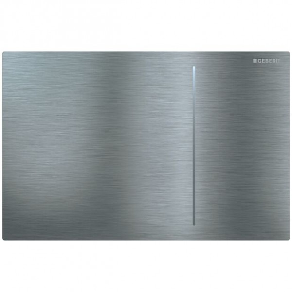 Geberit Flush Plate Sigma70 Brushed Chrome Stainless Steel
