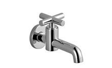 Villeroy and Boch Tara By Dornbracht  Pillar-tap, wall-mounted cold water only 30010892-00