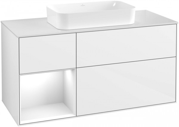 Villeroy and Boch Vanity Unit Finion 1200x603x501mm F692MTPD F701GFGF