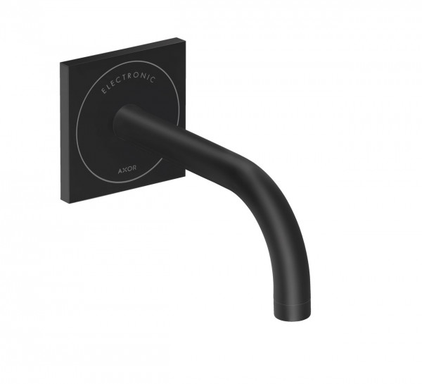Infrared Tap Axor Uno Wall-mounted 165 mm Black Mat