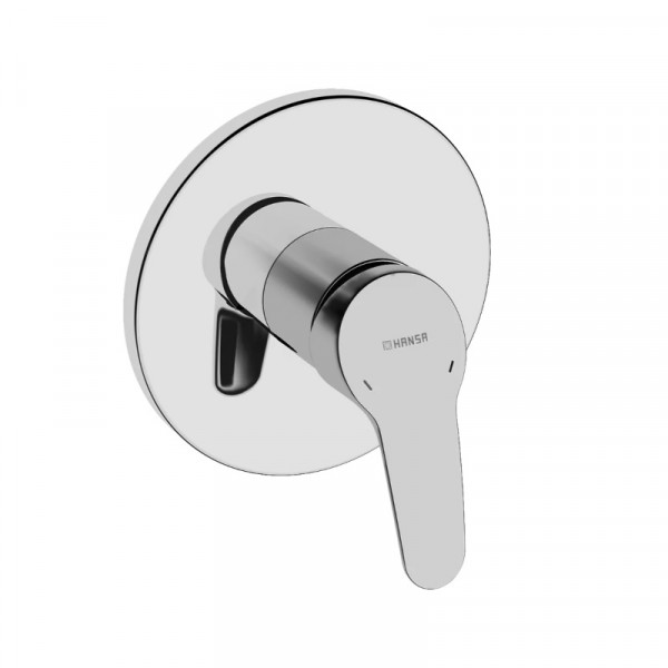 Thermostatic Shower Mixer Hansa MIX Round, Built-in Chrome