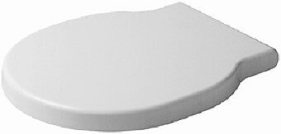 D Shaped Toilet Seat Duravit Foster 366x43x451mm White 0060210000