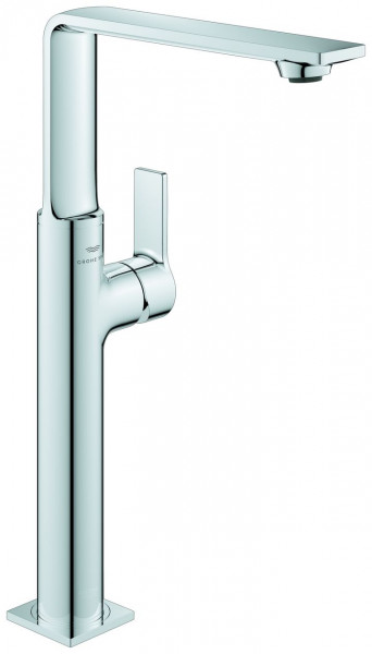 Tall Basin Tap Grohe Allure XL EcoJoy with Push-Open waste set Chrome