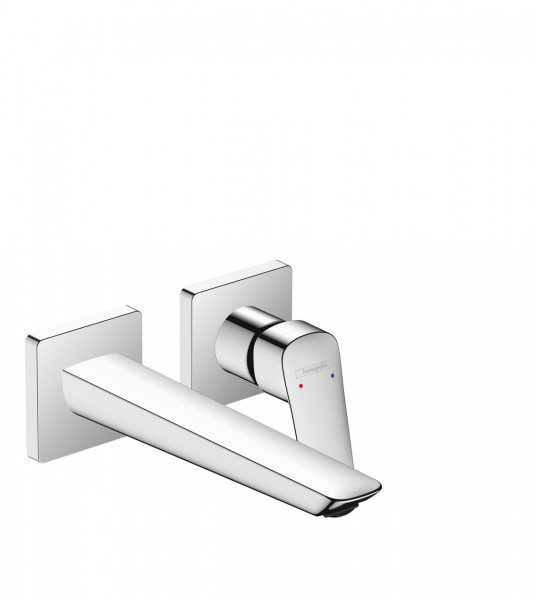 Wall Mounted Basin Tap Hansgrohe Logis Fine Built-in Chrome