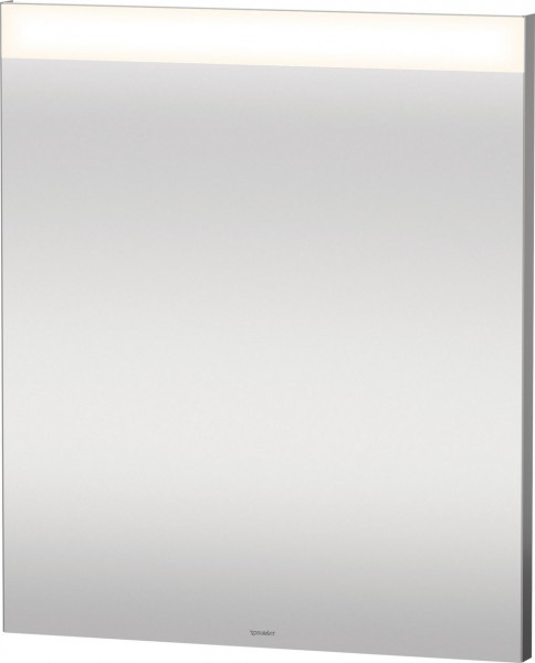 Illuminated Bathroom Mirror Duravit With switch 600x700mm White Matt