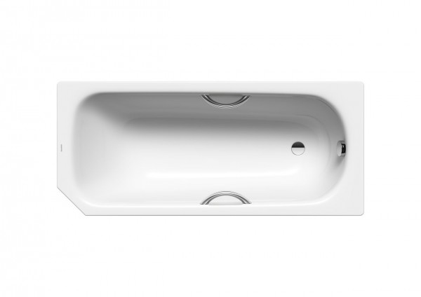 Kaldewei Standard Bath 332 V1 Saniform Plus Star 1600x700x410mm Alpine White, holes for handle