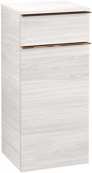 Villeroy and Boch Wall Mounted Bathroom Cabinet Venticello t 404x866x372mm White Wood