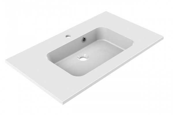 Allibert Vanity Washbasin STYLE 1 hole 18x465mm White | 805 mm | In the Middle