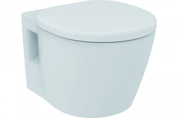 Ideal Standard Soft Close XL-Toilet Seat Connect Freedom White Plastic E824001