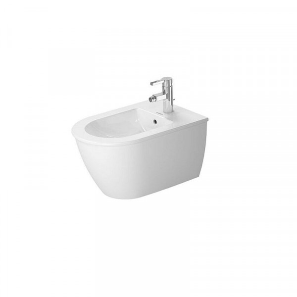 Duravit Wall Hung Bidet Darling New With Overflow Durafix With overflow 22491500001