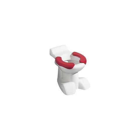 Geberit Child Toilet Bambini KeraTect With Rim Hollow Bottom 350x340x500mm Carmine Red