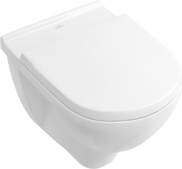 Villeroy and Boch Wall Hung Toilet O.Novo  Horizontal Outlet White 56601001