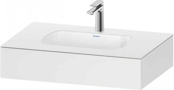 Bathroom Set Duravit Qatego 1-hole washbasin, countertop 800mm White Matt QA4690018180000